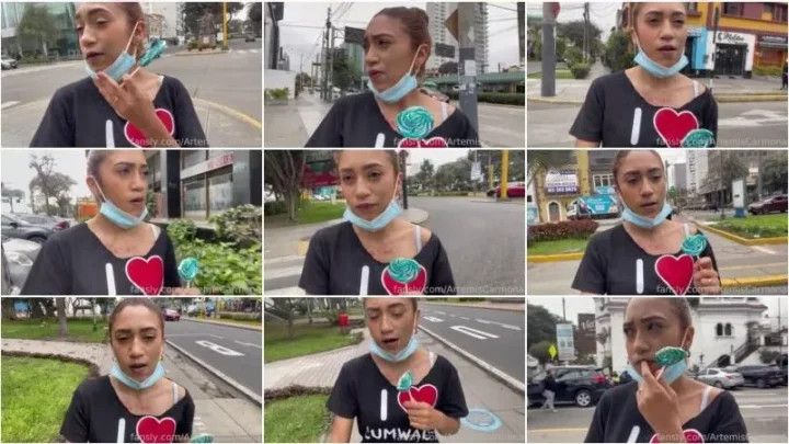 Screenshot 2 from Artemis Carmona – Cumwalk 3 [FullHD 1080p] (Latina)