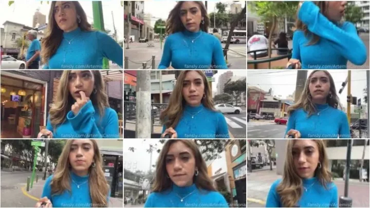 Screenshot 2 from Artemis Carmona – Cumwalk 5 [HD 720p] (Latina)