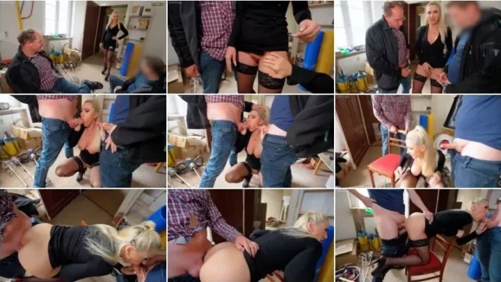 Screenshot 2 from Daynia – Ausbilder (57)  AZUBI (18) ficken die VORGESETZTE – Ich lass die ganze BELEGSCHAFT druber – MMF [FullHD 1080p] (MDH)