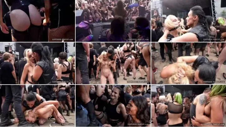 Screenshot 2 from Anna de Ville, Brittany Bardot – Season 4 2nd Day Of Festival Bigger Better [FullHD 1080p] (Perverse Family)