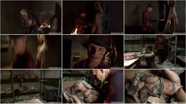 Screenshot 1 from Licky Lex, Sarah Kay, Valentina Ross – Freddy [FullHD 1080p] (Horror Porn)