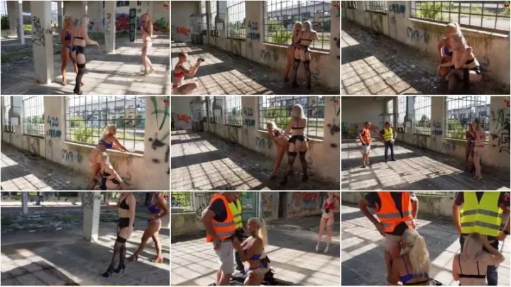 Screenshot 2 from Lea_Kirsch – Verbotene Sperma Spiele im Lost Place – BLOWJOB-Challenge – Wer bringt die Warter zum AB-Spritzen [FullHD 1080p] (MDH)