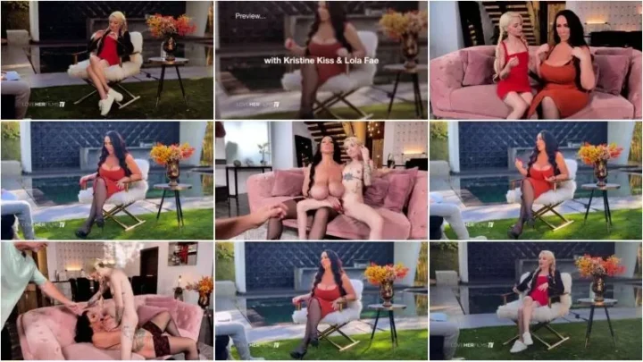 Screenshot 2 from Kristine Kiss, Lola Fae – 2025-04-25 – Behind the Scenes – Massive And Tiny Tits [FullHD 1080p] (Big Tits)