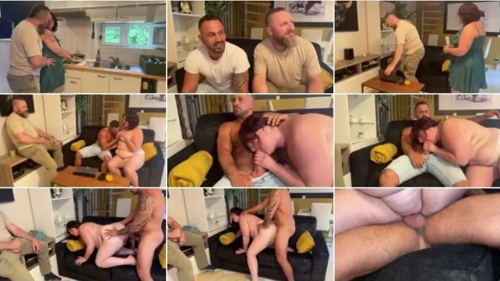 Screenshot 2 from Sabbat Freyja – Sabbat Freyja gets fucked at home in the presence of… her husband! 06.09.2025 [FullHD 1080p] (French Porn)