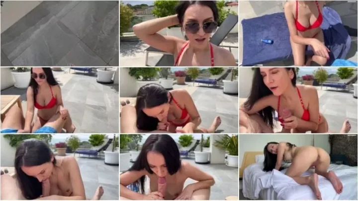 Screenshot 2 from Eva_Keks – Sexy Stiefmutter im Bikini – Ficken und Blasen mit einer heissen Mutter in der Villa [FullHD 1080p] (MDH)