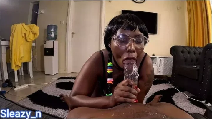 Sleazy_n – Double Creampie On Ebonys Ass Pov [UltraHD/4K 2160p] (Interracial)