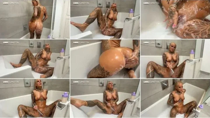 Screenshot 3 from Lara-CumKitten – Bitte hilf mir beim eincremen – DuschExtase mit XXL Orgasmus [FullHD 1080p] (MDH)