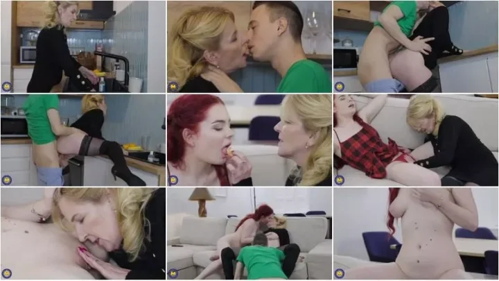 Screenshot 2 from Eden, Miss Olivia, Nikki Nuttz – Miss Olivia and her hot stepmom Eden share the young girls new boyfriend / 10-12-2022  [FullHD 1080p] (Mature)
