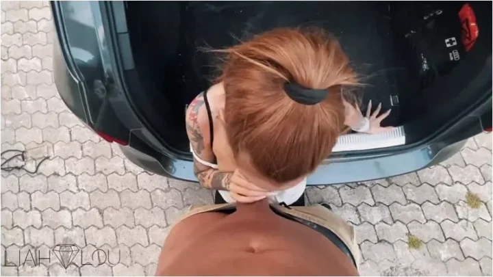 LiahLou – PUBLIC – Riskanter Blowjob in der Mittagspause [FullHD 1080p] (MDH)