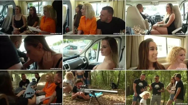 Screenshot 1 from Anita, Stella, Camila – 3 bombs in the Swame Bus 15.12.2022 [FullHD 1080p] (French Porn)