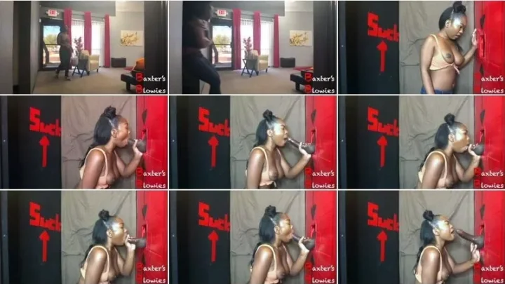 Screenshot 2 from Amateur – BAXHOLED Ebony Gets GIANT LOAD in Mouth 15.02.2023 [FullHD 1080p] (Baxters Blowies)