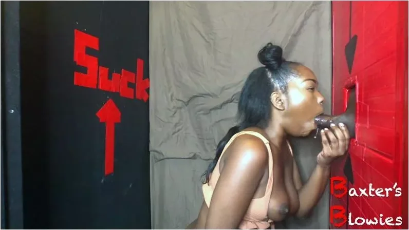 Play video: Amateur – BAXHOLED Ebony Gets GIANT LOAD in Mouth 15.02.2023 [FullHD 1080p] (Baxters Blowies)