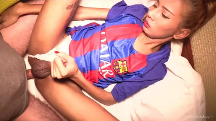 Screenshot 1 from Dolla – Long Legged Fuckdol [HD 720p] (LadyBoysFuckedBareback)