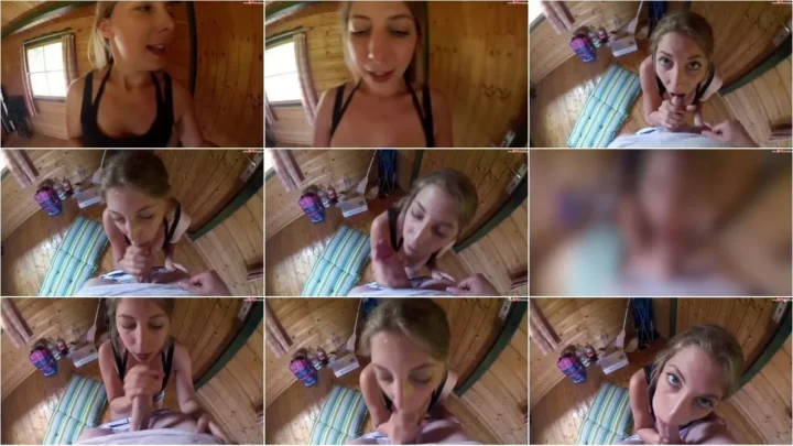 Screenshot 2 from Sarah_Secret – Vor dem BADEN will ich BLASEN! Kumpel im dreckigen Gartenhauschen entsaftet [HD 720p] (MDH)