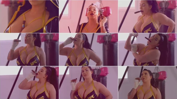Screenshot 2 from Korina Kova – Boxing and tough talk – 16.12.2018 [FullHD 1080p] (iWantClips)
