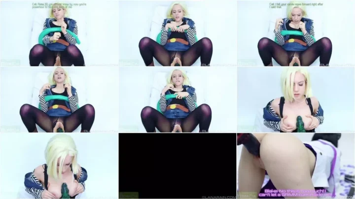 Screenshot 3 from Lana Rain – Android 18 versus The Perfect Warrior (27.03.2019) [FullHD 1080p] (M@nyVids)