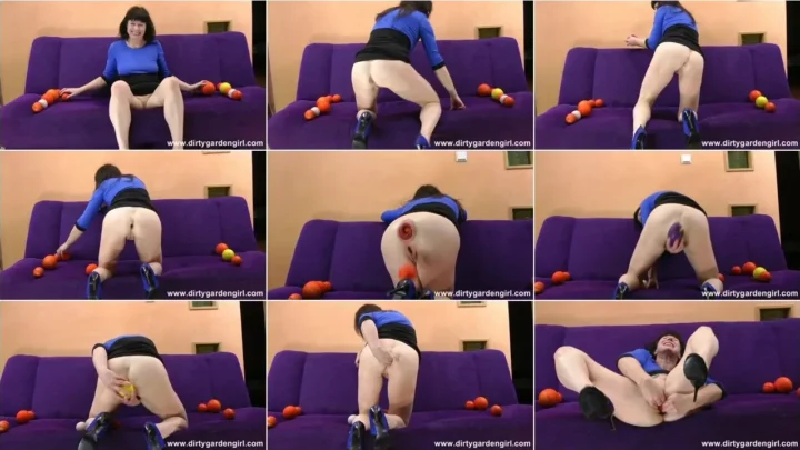 Screenshot 1 from DirtyG@rdenGirl – Inserting balls in the ass (28.03.2019) [FullHD 1080p] (DirtyG@rdenGirl)