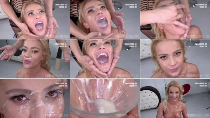 Screenshot 2 from Cherry Kiss #1 – Bukkake (02.06.2019) [FullHD 1080p] (PremiumBukkake)