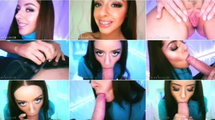 Screenshot 1 from Vanna Bardot – Swallow Salon Presents Vanna Bardot Sucking Cock and Swallowing Cum (20.07.2018) [HD 1012p] (SwallowSalon)