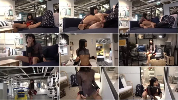 Screenshot 1 from Littlesubgirl – Furniture Store Squirt All Over Her Face [FullHD 1080p] (M@nyVids)
