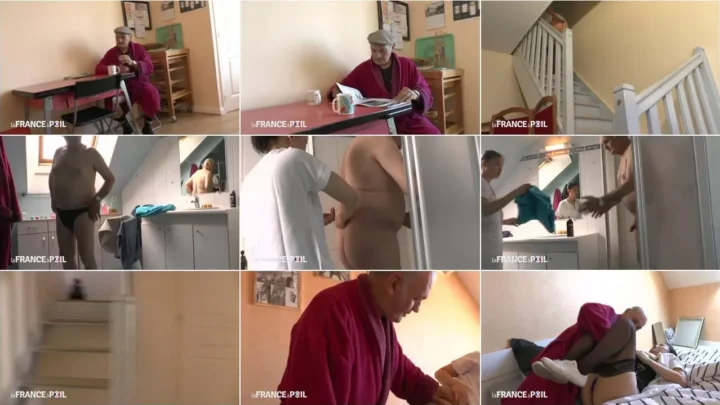 Screenshot 1 from Papy Voyeur – Papy arrive a choper une bonne asiat bien chaude [HD 720p] (LaFranceaPoil)