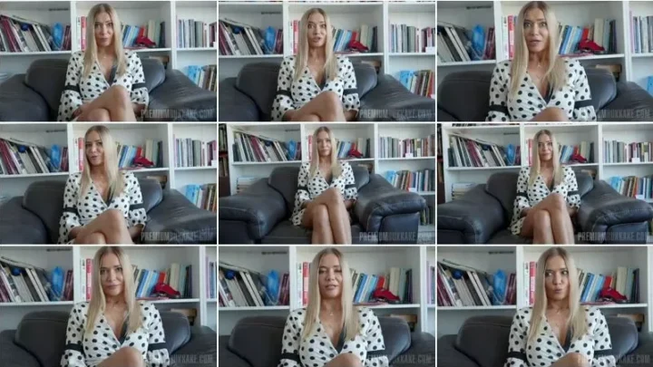 Screenshot 1 from Venera Maxima #1 – Interview Before Bukkake (21.07.2020)   [FullHD 1080p] (Bukkake)