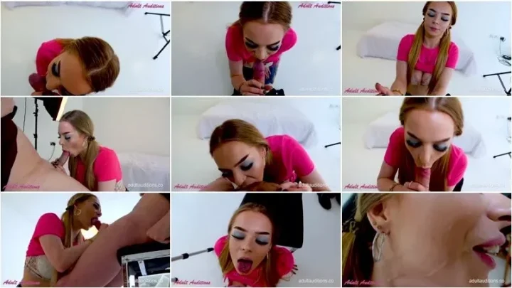 Screenshot 3 from Adult Auditions – e407 rosie my first blowjob audition [FullHD 1080p] (Auditions)