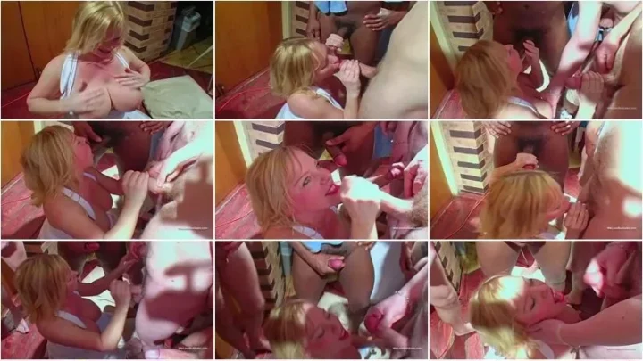 Screenshot 2 from Amateur – 7629 – Big Tittied Dawn Get Plastered With Cum (Donna X) [FullHD 1080p] (WeLoveBukkake)