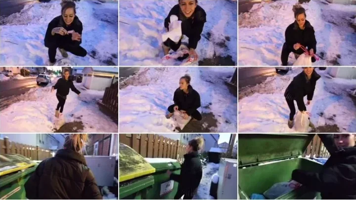 Screenshot 3 from SkinnyBitch99 – Schau dir mein Muell an – Ganz Privat und ungeschoent [FullHD 1080p] (MDH)