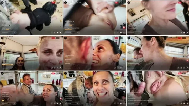 Screenshot 1 from Brittany Bardot – extreme vaginal prolapse [FullHD 1080p] (Perverse Family Live)