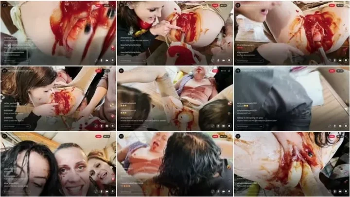 Screenshot 2 from Brittany Bardot – extreme vaginal prolapse [FullHD 1080p] (Perverse Family Live)