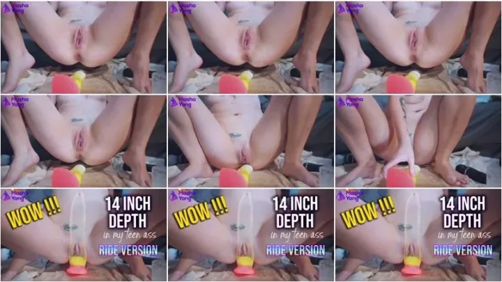 Screenshot 3 from MashaYang – Extreme Deep Anal Teen Riding Gaping [UltraHD/4K 2160p] (Dildo)