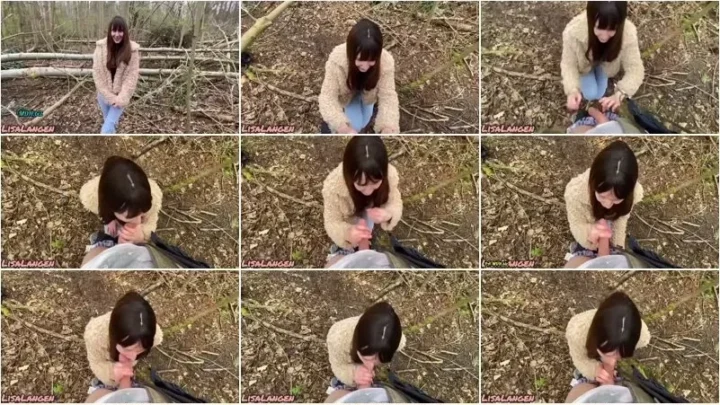 Screenshot 2 from LisaLangen – 2. Userdreh  ist das jetzt noch normal – Erster Outdoor Blowjob mit cumshot [FullHD 1080p] (MDH)