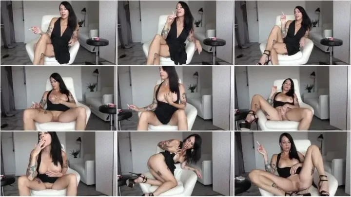 Screenshot 2 from Adeline Lafouine – I Smoke A Cigarette While I Masturbate [FullHD 1080p] (Milf)