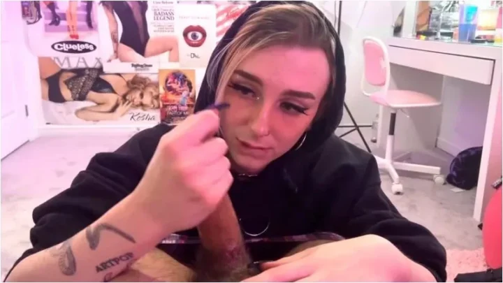 cutiepii33quinn  – teasing daddy\’s cock [FullHD 1080p] (Trans)