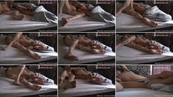 Screenshot 2 from Siswet  – 21.02.2022 Sex in the Morning fucked by daddy again 1 [SD 480p] (Dildo)