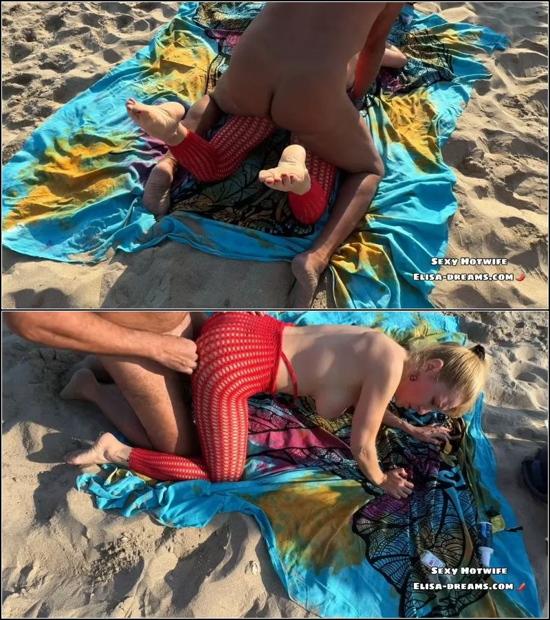 Elisa Dreams – Sex with voyeurs on the beach   Bukkake 14.11.2025 [FullHD 1080p] (Elisa-dreams)